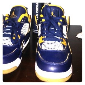 Youth Air Jordan 4 Retro "Dunk From Above"